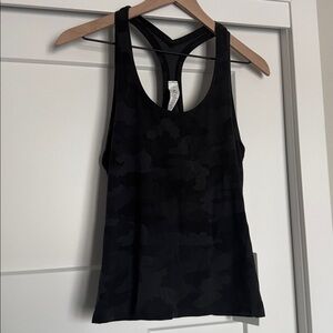 lululemon athletica Cool Racerback Short Camo Tank Top